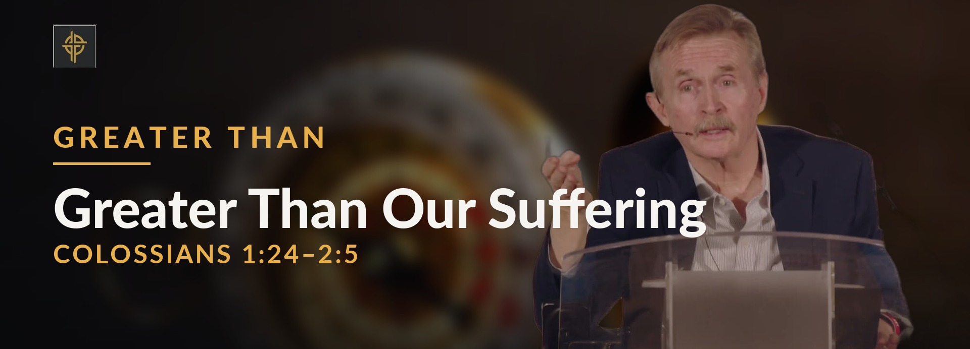 Greater Than Our Suffering — YouTube thumbnail